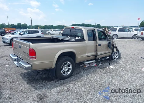 2004 Dodge Dakota Slt z USA, uszkodzony, nr VIN 1D7HG42N74S688982